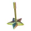Fidget Spiral Toy, 5 Pointed Star Radish Tower Stress Reliever, Magic Rotating Sensory Toy with Color Changing Gradient, Desk Toy for Adults