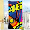 Modisches Handtuch Weich Pool Geschenk Für Reise Fitnessstudio Dusche Camping Schnelltrocknend Sport V-Valentino Moto R-Rossi Cool-46 Große Strandtücher