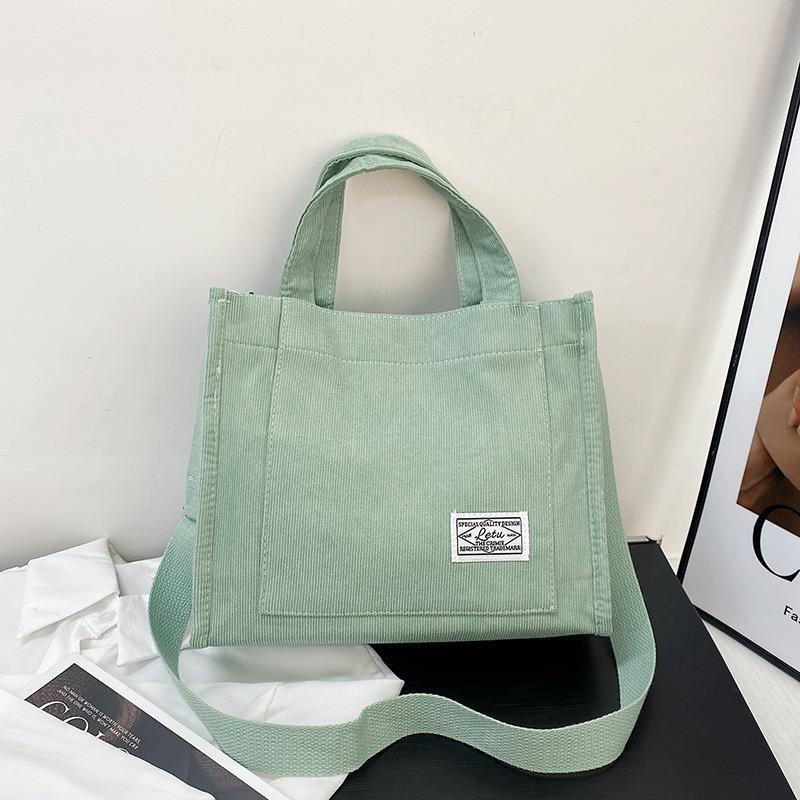Women's Small Square Bag, Fashionable and Simple Forest-style Handbag, Crossbody Bag