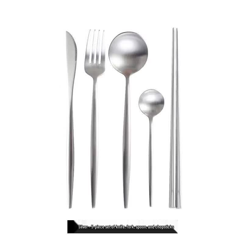 Qiwei 304 Stainless Steel Cutlery Set