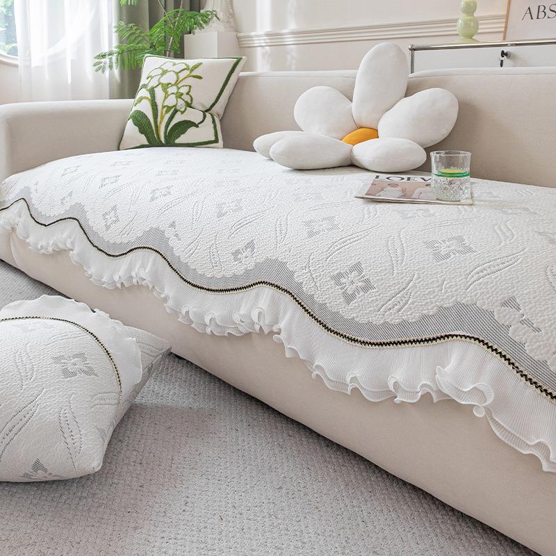 Special-Shaped Cold Silk Cool Sofa Cushion  Summer New Modern Simple Light Luxury Non-Slip One-Piece Mat Cushion