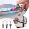 Car Static Eliminator Anti-static Buckle Car Keychain Multi-functional Removing Static Electricity Keyring For Human Body