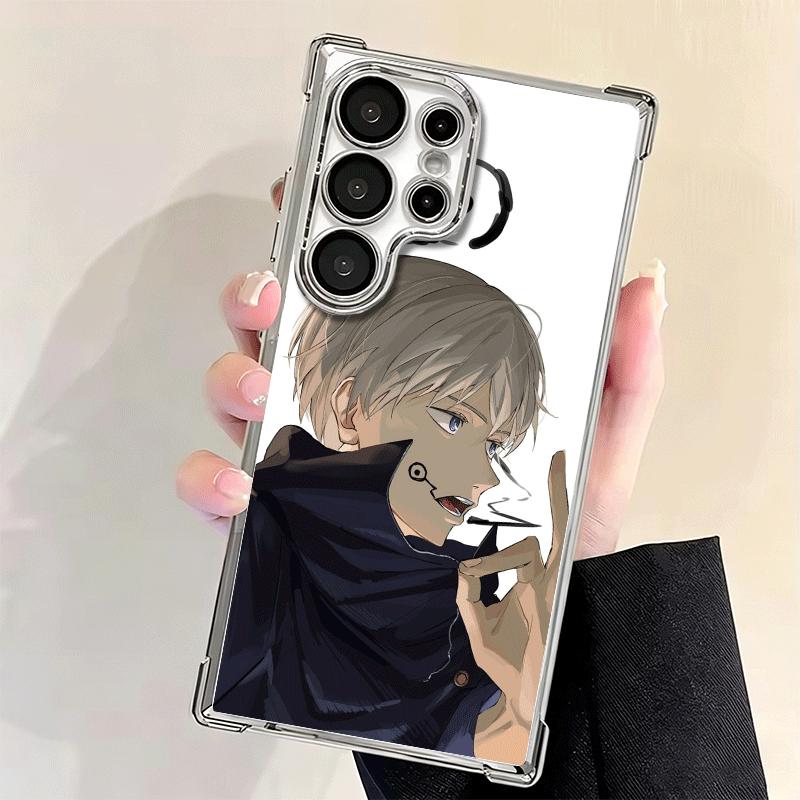 Anime Inumaki Toge JUJUSU Soft Phone Case For Samsung Galaxy S26 Ultra S25 Edge S24 FE S23 Plus S22 S21 + S20 Plating Anti-Fall