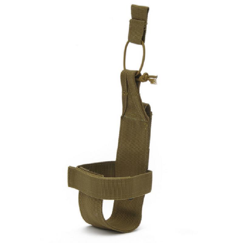 Geantă pentru sticlă de apă Militară în aer liber Camping Drumeții Suport pentru sticlă de apă cu șnur Husă multifuncțională pentru sticlă Rucsac de hidratare