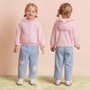 PawinPaw Baby Girl's Cartoon Bear Loose Fit Denim Carrot Jeans