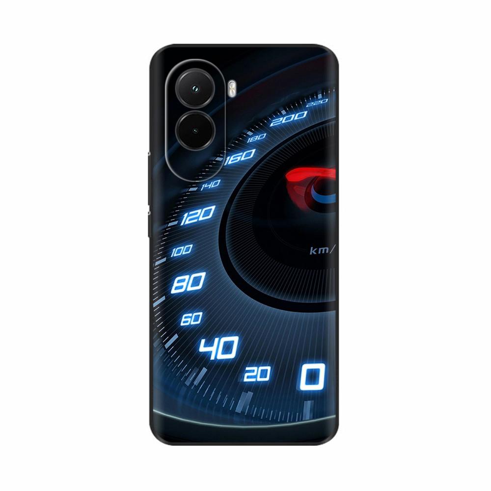Phone Case For Xiaomi Poco M7 4G Case Soft Silicone TPU Back Cover For Poco M7 Pro 5G Case Ultra Thin Flower Skull Painted Cases