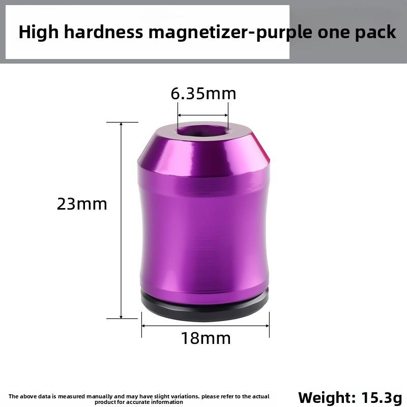 1/5Pcs Magnetic Screw Rings Magnetized Ring Screwdriver Bits Aluminum Alloy 1/4 Inch Shank Screw Bit Magnetic Magnetizer