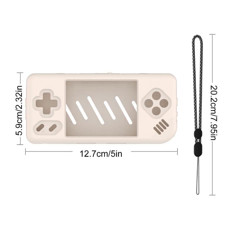 Handheld Game Console Protector Case for RG28XX Shockproof Cover Full Coverage Housing Case Soft Cover Silicone Case