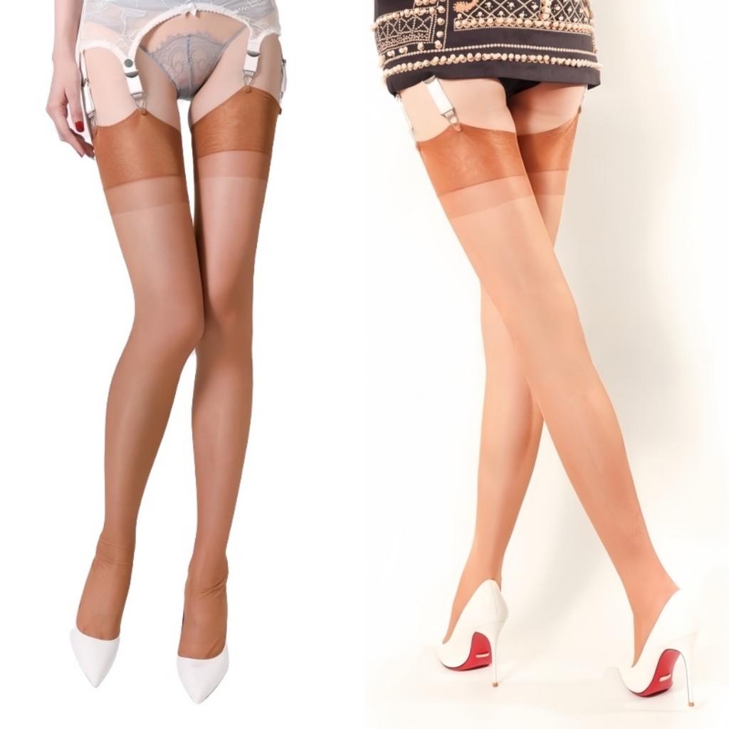 Naked Feeling Sexy Transparent Stockings Sexy Lingerie Women Non-Elastic Nylon Leg Wear Thigh High Plus Size Thin Stockings