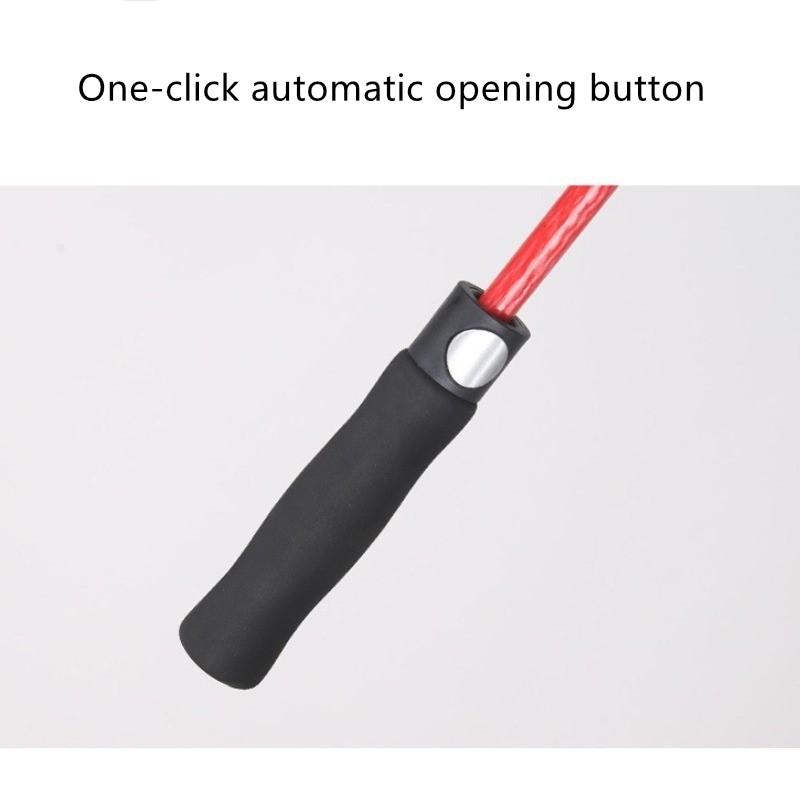 Men's Business Super Large Straight Pole Double People Golf Umbrella Long Handle Red Bone Businees Gift Advertising Umbrella