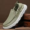 Ice Silk Canvas Men's Shoes Summer New Popular Lazy One Pedal Sports and Leisure Board Shoes Old Beijing Cloth Shoes