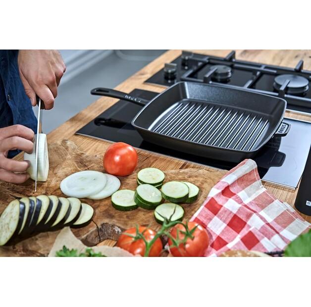 Сковорода-гриль Zwilling Staub American квадратная 30x30 см черная (40509-521-0)