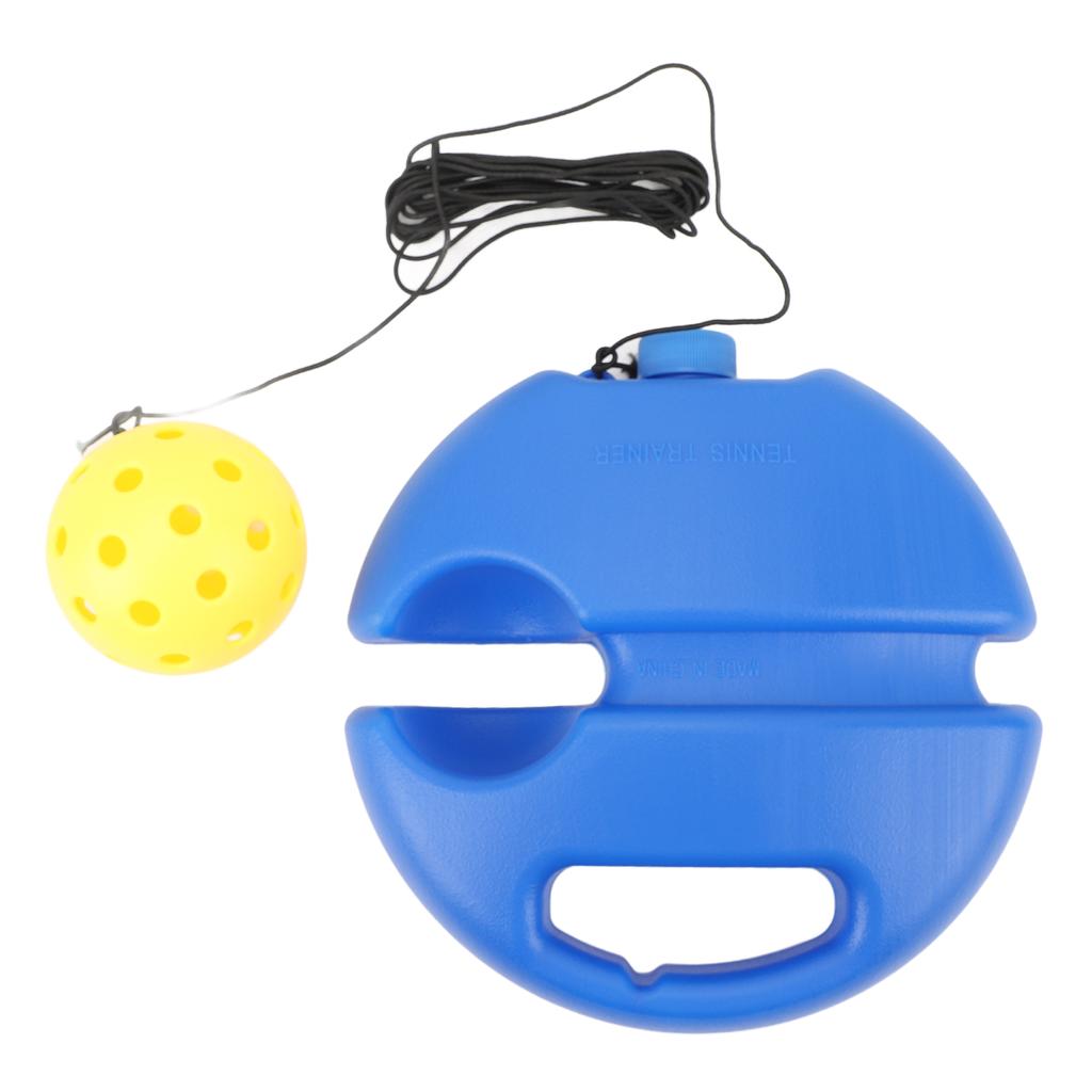Pickleball Trainer Pickleball Practice Rebounder Hitting Training Tool with String 40 Hole Ball for
