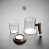BEPAN Japanese Glass with Filter Tea Cup Tea Cup Separation Coffee Cup for Drinking Water Heat-resistant