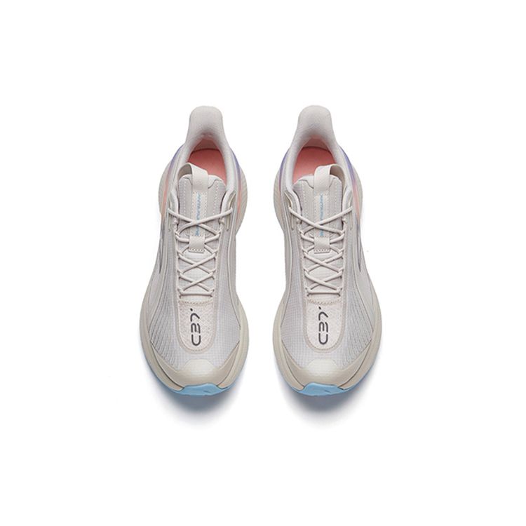 Anta C37 2.0 Shock Absorbing Non-Slip Wear-Resistant Low-Top Running Shoes Men Sneakers Gray Blue 112135537R-5