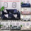 Luxurious Stretchable Slipcover With Geometric Design For 1-4 Seater Sofas Perfect Fit