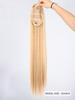 Synthetic Long Straight Ponytail 26 Inch Drawstring Ponytail Heat-Resistant Clip-In Hair Extension For Women