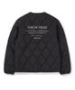 Snowpeak Apparel Recycled Quilted Cardigan Jacket (S24Wufpj02) Black