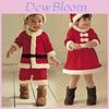 Costumi di Natale Lussuosi per Bambini Babbo Natale Insieme per Ragazzi e Ragazze Per Divertimento Festivo