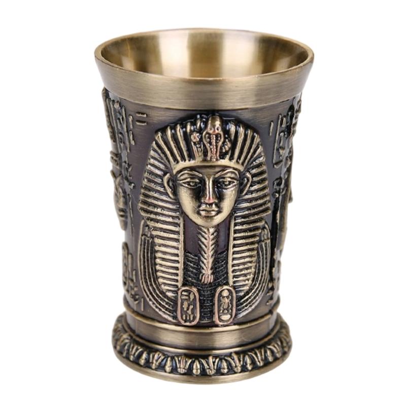 

Cocktail Cup Wine Cup Retro Theme Metal Texture Offering Insulation Small Capacity Suitable for Beverages Water