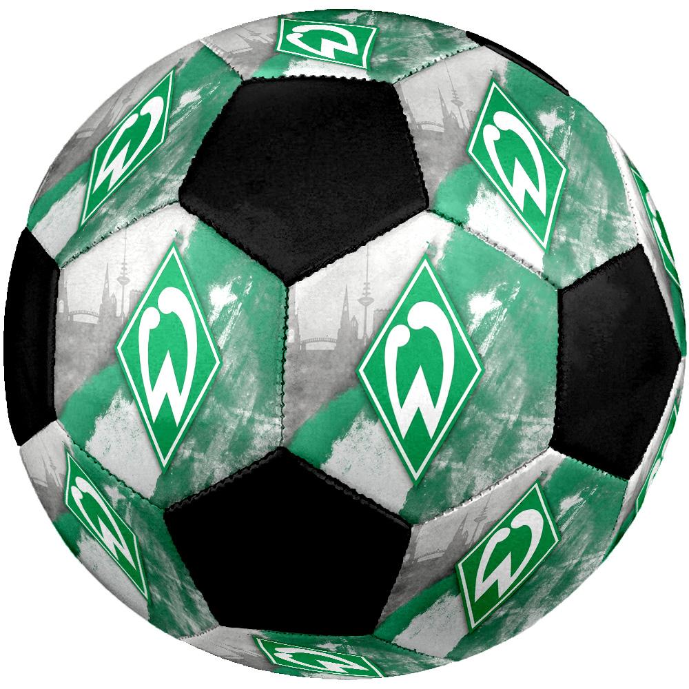 SV Werder Bremen Soccer Ball Colorful All Ages Machine Stitched PVC Competition Ready Durable High-Bounce.SIZE5
