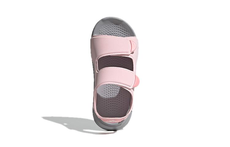 Adidas Swim Sandal Synthetic Leather Comfortable Cushioning, Wear Resistant Children's Sandals Pink FY8937