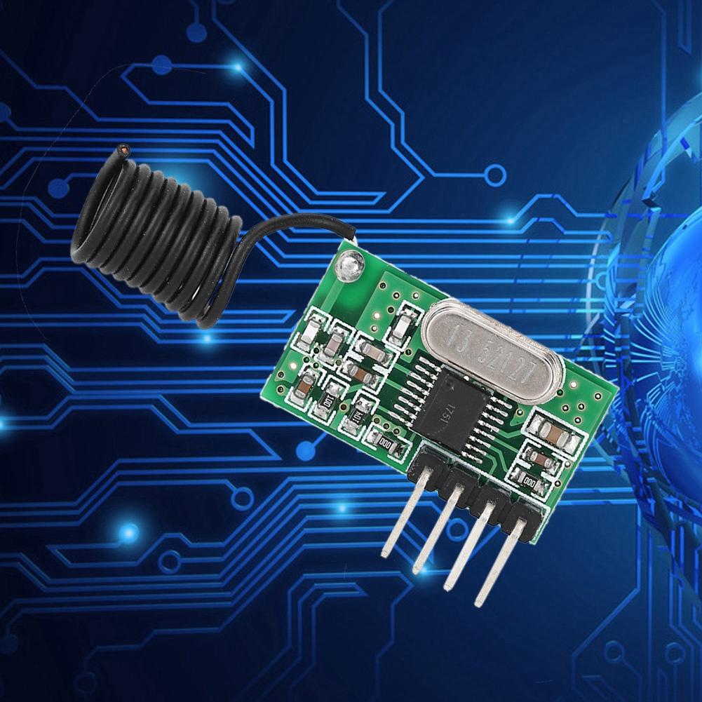 CJR500 433mhz RF Superheterodyne Receiving Module Wireless Receiver DC5V