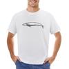 Blue Whale T-shirt Summer Tops Oversizeds Mens Graphic T-shirts Big and Tall