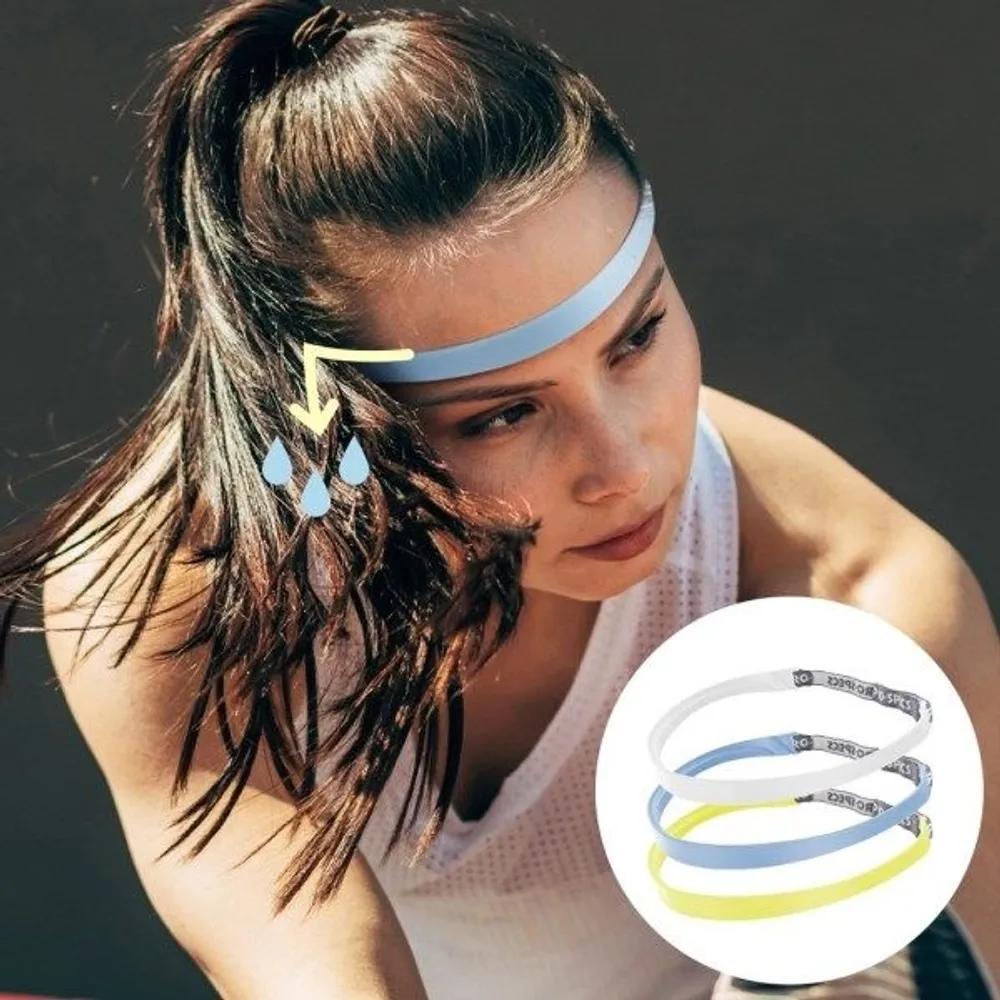 Pro-Specs Anti-Sweat Headband Sports Exercise Soccer Tennis white