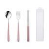 Stainless Steel Cutlery Set Spoon Chopstick Fork Portable Travel Tableware Kitchen Utensils for