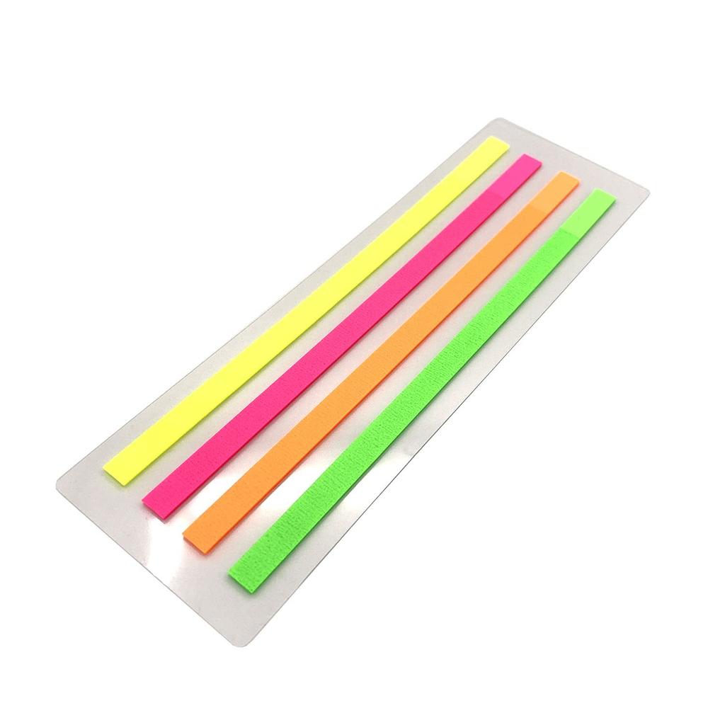 Nakatoshi Sangyo Long Film Sticky Notes colors x 20 (4 sheets) 10-pack