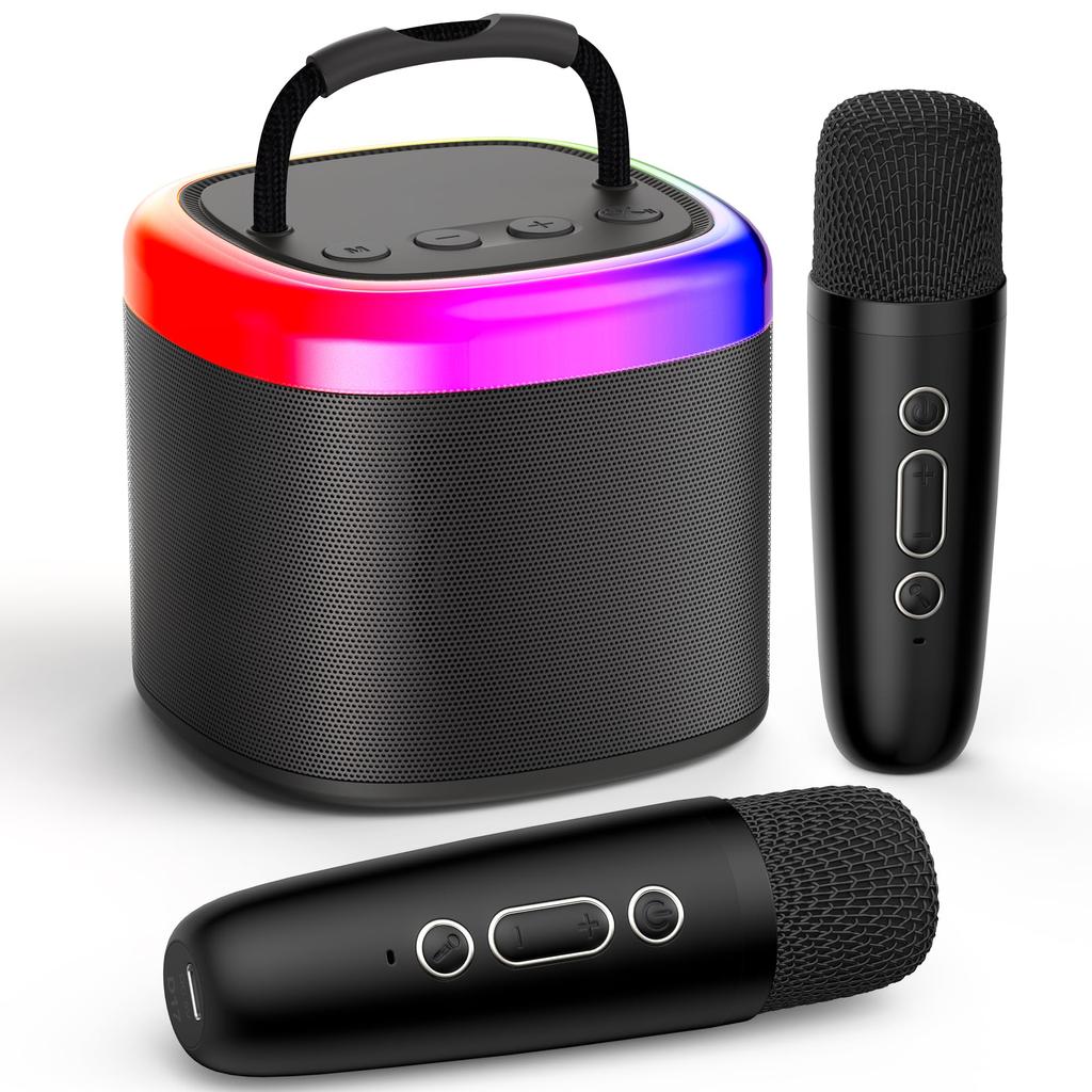 JYX Karaoke Bluetooth 2 Karaoke Home PA Kabellos Kabellos Kommt mit verschiedenen LED Audio Konvertierung Home Kompatibel mit japanischer Bedienungsanleitung