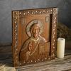 Religious 35cm Orthodox Icon Jesus Statue, Saint Plaque Ornaments, Church Interior Home Wall Decor