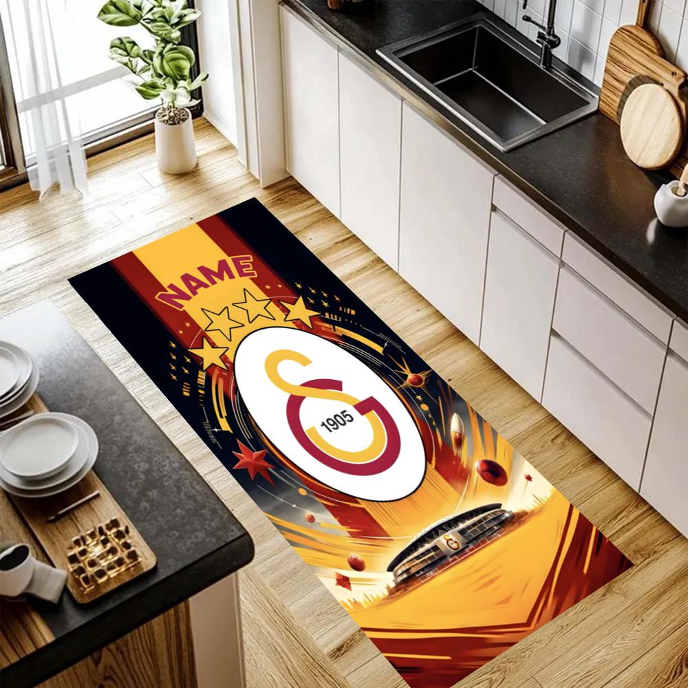 Galatasaray Pride Loyalty Customize Your Name Kitchen Rug Runner Rug Laundry Mat Hallway Entryway The Best Gift Choice