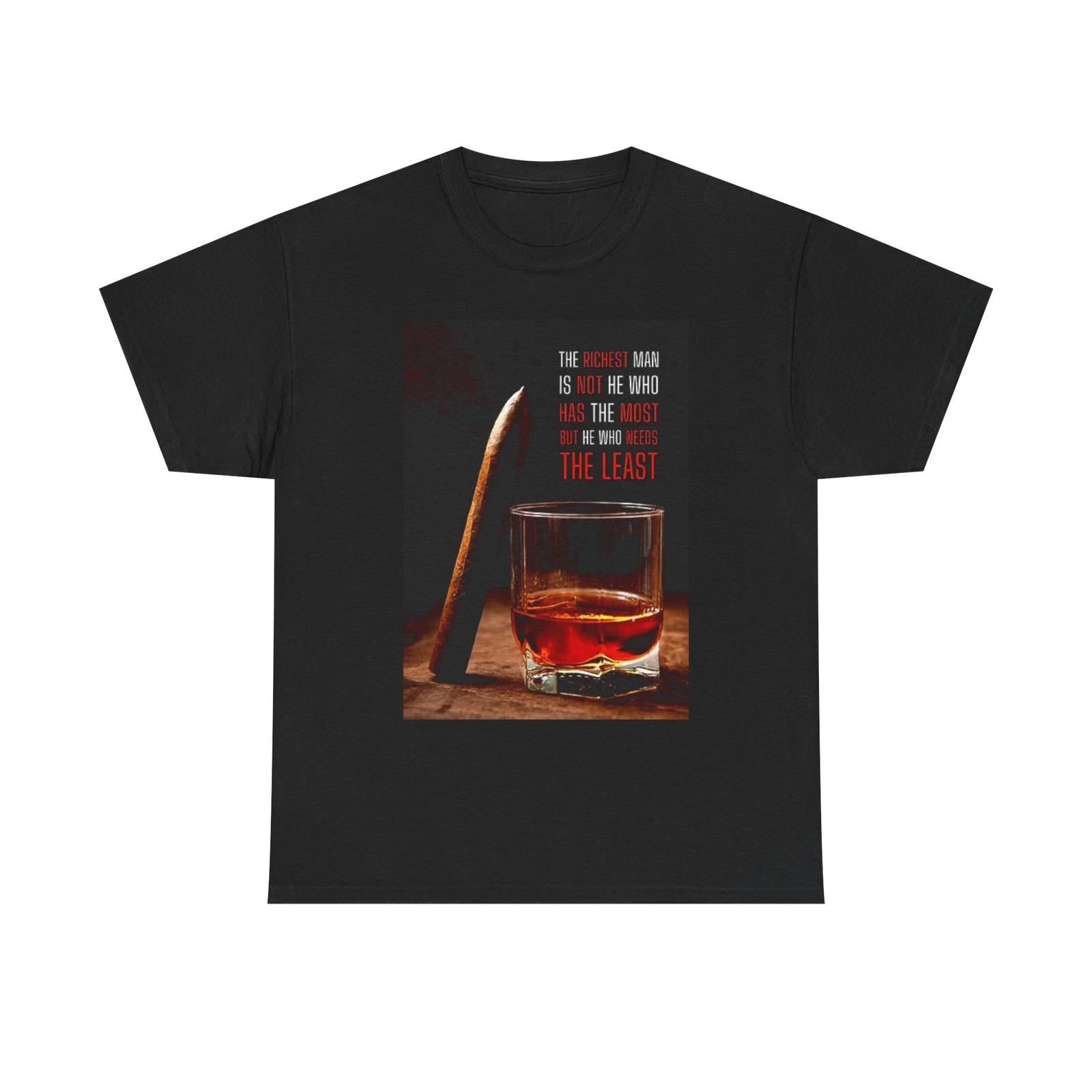 Men s and Women s T-shirts The Rich Man Cigar L