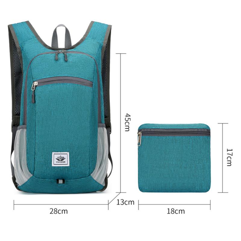 Foldable Backpack Camping Hiking Ultralight Folding Travel Daypack Bag Outdoor Mountaineering Sports Daypack For Men Women