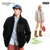 Fingercroxx Herren Fleecejacke mit lockerer Passform, warm und warm