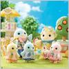 Sylvanian Families Dolls [Citrus Bird Family] FS-62 ST Mark Certified, Ages 3 and Up, Toy Dollhouse, Sylvanian Families, Epoch