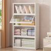 Closet Organizer with Lid Clothes Storage Organizer Dustproof Clothes Organizer Multi-layer Storage Rack for Bedroom