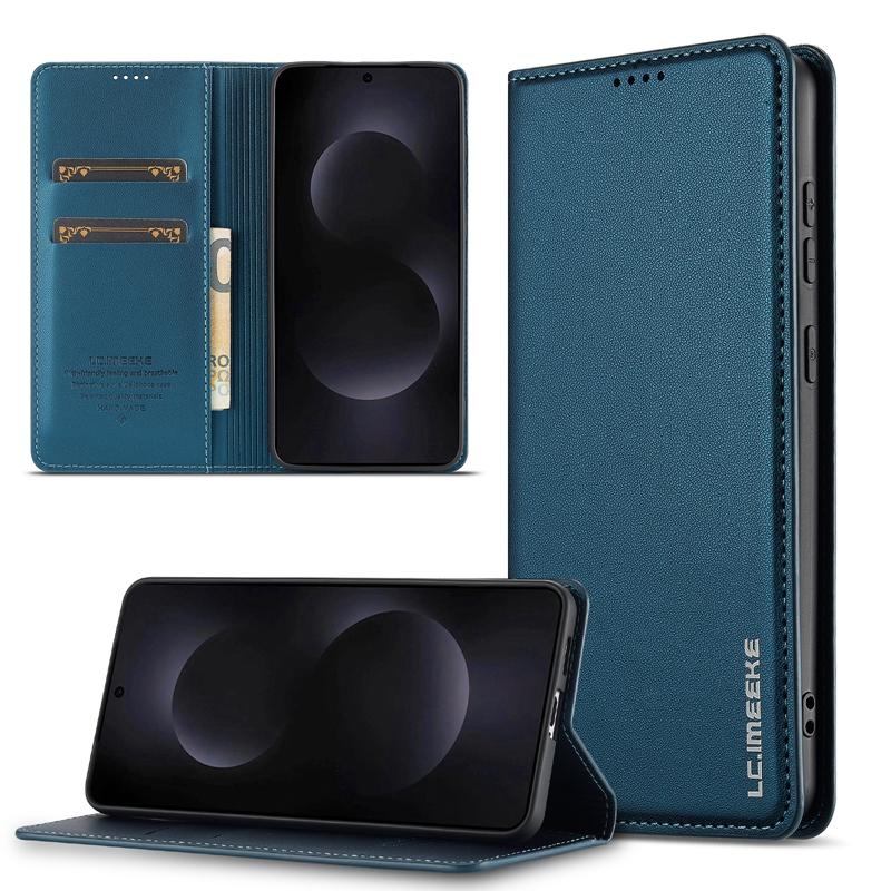 S25 Edge SM-S937B Etui Magnetyczne Dla Samsung Galaxy S25 Edge Etui na dla Etui Samsung S 25 edge SM-S937U Skórzany Pokrowiec na Telefon z Klapką