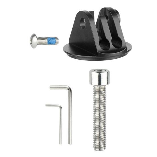 Bicycle Sports Camera Stand Simple Installation Universal Fit Bicycle Fork Stem Top Cap Extension Stand Computer Adapter Bracket