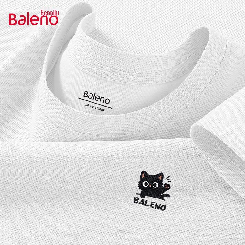 Baleno Men s JPB Waving Kitten Waffle Knit T-Shirt 4XL