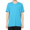 Adidas T Shirts Men's Teal Crew Neck Moderate Straight Fit DQ1849