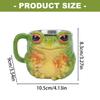 Elegant Frogs And Florals Designs Ceramic Coffee Mug Drinking Cup For Home Offices Use With Comfortable Handle