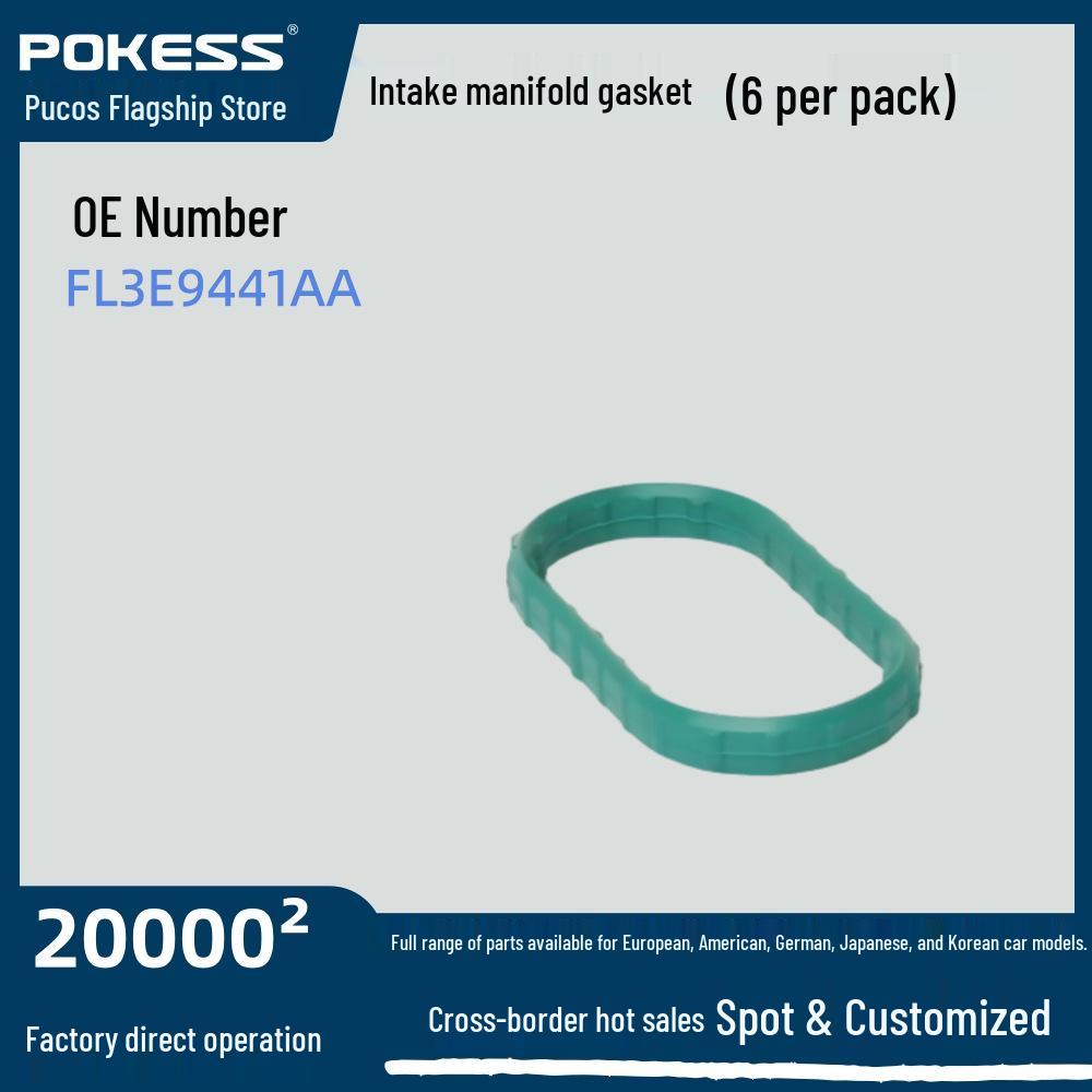 

Taurus/2.7T Intake Manifold Gasket Set - 4 Pieces for Domestic Edge FL3E9441AA