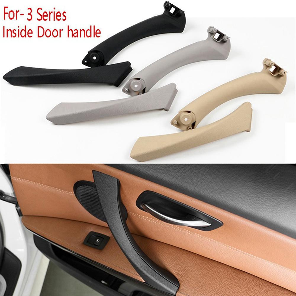 Car Interior Door Pull Handle With Cover Trim Replacement For-BMW 3 Series E90 E91 E92 2004-2012