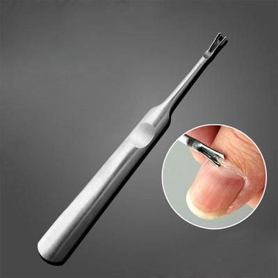 1pcs/2pcs Cuticle Pusher Dead Skin Remover Stainless Steel Manicure Tools Professional Cuticle Trimmer Nail Polish Peeler Scraper