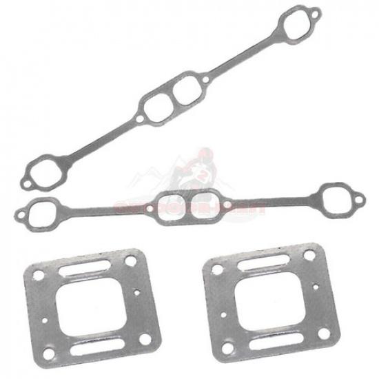 Dichtung Krümmer Mercruiser 5.0 MPI 5.7 350 Mag Steigblock V8 Winkelstück Satz