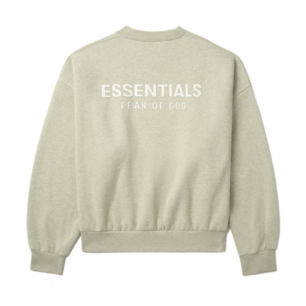 Fear Of God Essentials Versatile Trendy Minimalist Color Block Fashion Comfortable Classic Retro Crew Neck Sweatshirt Men sweatshirt ESSSW252042MP