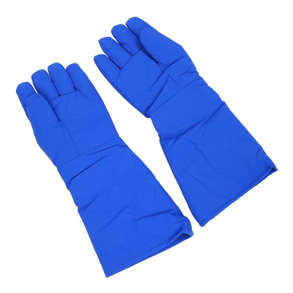 2 Stück LN2-Handschuhe 48 cm 4-lagige Konstruktion Niedertemperaturbeständig Gefrierschutz Flüssigstickstoff-Schutzhandschuhe